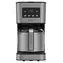 Cecotec Coffee 66 Drop & Thermo Time stal nierdzewna-czarny / Zaparzacz do kawy / 950 W / 1,2 l / 10 filiżanek / Dzbanek termiczny