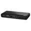 Przełącznik KVM Linksys Secure Single Head DP/HDMI / Przełącznik KVM / 4 porty / DisplayPort + HDMI / PP4.0