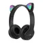 Cat MZ47 czarny / Słuchawki / Bluetooth / Mikrofon / Gniazdo 3,5 mm