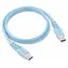 Powerton Energy PASTEL EDITION niebieski / Kabel / USB-C - USB-C / 60 W / PD / 1 m / silikon