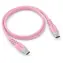 Powerton Energy PASTEL EDITION różowy / Kabel / USB-C / silikonowy / PD 60W / 1 m