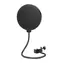 Neewer 40036394EU B-3 czarny / Filtr pop do mikrofonu / Siatka dwuwarstwowa / Ramię elastyczne 300 mm