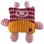 Zabawka FANTASY dla psa Cuties Square Cow różowa / Pluszowa / 12,5 cm