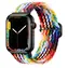 Pasek nylonowy X-SITE do Apple Watch 38/40/41 mm tęczowy / Pasek / Nylon