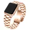 Pasek metalowy X-SITE Exquisite do zegarka Apple Watch 38/40/41 mm w kolorze różowego złota / Pasek / Apple Watch / Metal