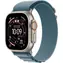 Apple Watch Ultra 3 (2025) GPS+Cellular 49 mm, obudowa tytanowa - jasnoniebieski, alpejski błękit (M) / 145-190 mm 