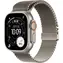 Apple Watch Ultra 3 (2025) GPS+Cellular 49 mm, tytanowa obudowa - tytanowa opaska Milanese (M) / 155-185 mm 