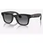 Okulary przeciwsłoneczne Meta Ray-Ban Gen1 Wayfarer Matte Black z Polarized Gradient Graphite (duże)