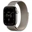 Apple Watch Series 12 GPS+Cellular 42 mm, tytanowa obudowa - naturalna opaska mediolańska / 130-180 mm