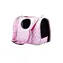 animALL Torba Różowe kwadraty M 40x21x27 cm