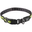 Obroża nylonowa LED Dog Fantasy USB, świecąca SM, zielona, 1,9x35-50 cm