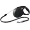 Lina Flexi Classic S 8m czarna / Smycz 