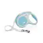 Pasek Flexi Comfort M 5m jasnoniebieski / Smycz 