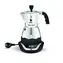 Bialetti Moka Timer Elektryczny ekspres do kawy na 3 filiżanki srebrne / 150 ml
