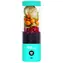 FitStream Pro niebieski / Przenośny blender / Bateria 7,4W / 0,38l / 2000mAh
