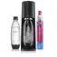 SodaStream Terra (Value Pack) czarny / Urządzenie do napojów gazowanych / Bez BPA / 2x butelka 1 L / 1x gaz CO2