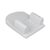 KikkaBoo Mata do pozycjonowania wykonana z pianki memory na koturnie Airknit Grey / od urodzenia 