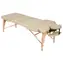 NAIPO MGBC-302 brązowy / Stół do masażu / składany / Nośność 270 kg / 185 x 70 x 63-88 cm / Waga 16,8 kg