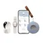 BabySensor Relax Smart sensor dla dzieci w wieku 0-5 lat ZESTAW z kamerą HD, paskiem na ramię/nóżkę
