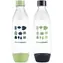 SodaStream Bottle FUSE 2x 1 l Zielono-Niebieska