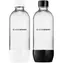 SodaStream Bottle JET 2x 1 l Czarno-Biała