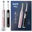 Oral-B Pro 1 Duo Cross Action Czarno-Różowa / Szczoteczka elektryczna / 3 tryby / timer 