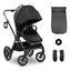 Hauck Comfort N Care czarny / torba sportowa + śpiworek / adapter do fotelika samochodowego