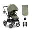 Hauck Comfort N Care zielony / Torba sportowa + śpiworek / adapter do fotelika samochodowego