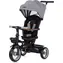 CHIPOLINO Trójkołowy rower z daszkiem Urban 2w1 Antracyt