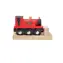 Bigjigs Rail Drewniany pociąg Terrier czerwony / od 3 lat