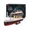 CubicFun puzzle 3D Titanic - LED / 266 części / 87,9 x 9,6 x 29,4 cm / od 14 lat