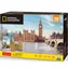 CubicFun Puzzle 3D National geographic: Londyn - Big Ben / 94 elementy / 25,7x20,9x29,2cm