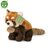 Rappa Pluszowa panda czerwona 18 cm / EKOLOGICZNA / od 0 miesiąca