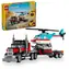 LEGO® Creator 3 w 1 31146 Ciężarówka z platformą i helikopter / Liczba elementów: 270 / od 7 lat