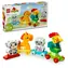 LEGO® DUPLO® 10412 Pociąg ze zwierzętami / Liczba elementów: 19 / od 18 miesięcy