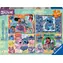 Ravensburger Disney: Ścieg - 4x100 sztuk / od 5 lat
