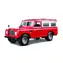 Bburago Land Rover czerwony / skala 1:24 / od 3 lat