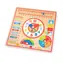 Kalendarz Bigjigs Toys z zegarem / od 3 lat