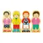 Bigjigs Toys Drewniane puzzle narodowości / od 2 lat