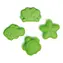Bigjigs Toys Formy silikonowe Meadow green / od 18 miesiąca