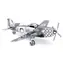 Puzzle 3D Metal Earth Samolot Mustang P-51 / 12 sztuk / od 14 lat