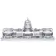Puzzle 3D Metal Earth Kapitol / 36 elementów / od 14 lat