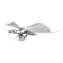 Puzzle 3D Metal Earth Harry Potter: Smok z Gringotta / 23 sztuki / od 14 lat
