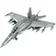Metal Earth Puzzle 3D Fighter F/A-18 Super Hornet / od 14 lat
