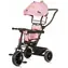 Rowerek trójkołowy CHIPOLINO z baldachimem Pulse 2w1 Princess / od 1,5 roku / do 25 kg
