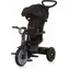 CHIPOLINO Rowerek trójkołowy z dachem i pozytywką Derby 2w1 Obsidian / od 1,5 roku / do 25 kg