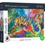 Trefl - Puzzle - UFT Color Splash: Spotkanie z tygrysem / 500 elementów / 48 x 34 cm / wiek 10+