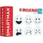 Zestaw konstrukcyjny SMARTMAX Magnetic Balls Metal Balls Zestaw 6 elementów