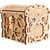 Drewniana układanka 3D EscapeWelt Secret Treasure Box / Poziom trudności: łatwy / od 14 lat