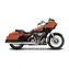 Maisto - HD - Motocykl - 2022 CVO Road Glide, pomarańczowo-metaliczny czarny (seria 44), 1:18